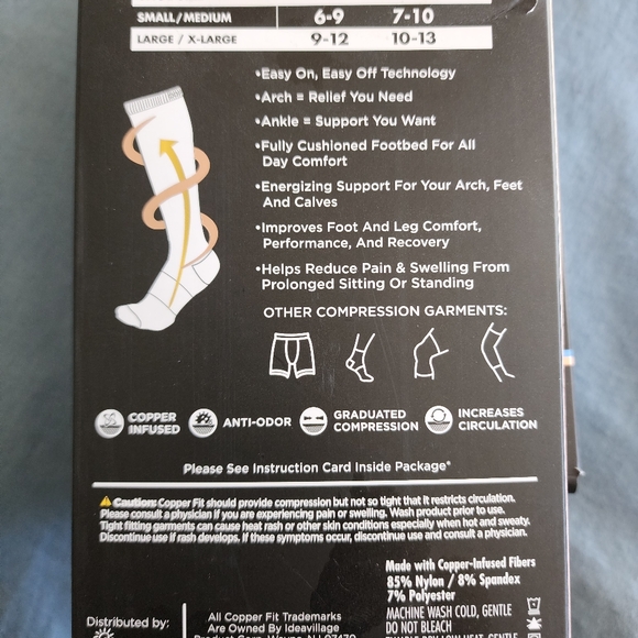 Copperfit compression socks - Picture 4 of 5